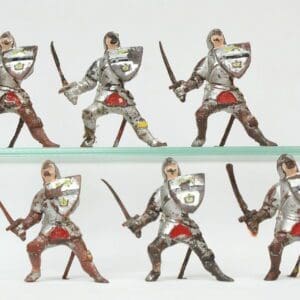 SOLD Hilco Medieval Knights - BROWN Plastic!