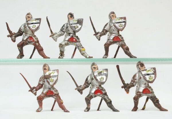SOLD Hilco Medieval Knights - BROWN Plastic!