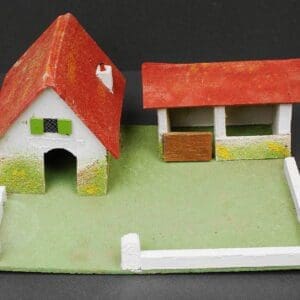 SOLD Britains Crown Series Model Farm House with Stable