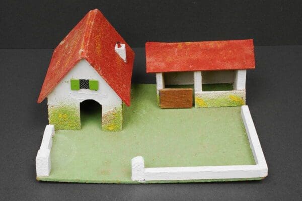 SOLD Britains Crown Series Model Farm House with Stable