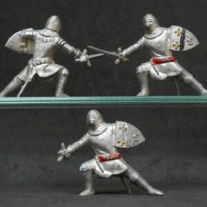 SOLD Hilco Medieval Knights Lunging with Sword