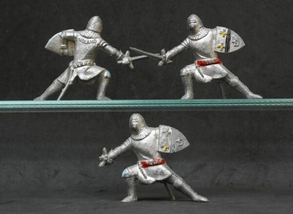 SOLD Hilco Medieval Knights Lunging with Sword