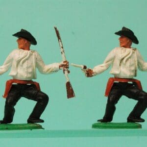SOLD Timpo 1st Series Cowboys - White Torsos