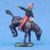 SOLD Crescent 40mm Mounted Rodeo Cowboy (Ski Base)