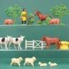Speedwell Farm Models Collection Milkmaid - YELLOW Plastic - Image 3
