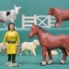 Speedwell Farm Models Collection Milkmaid - YELLOW Plastic