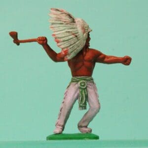 SOLD Timpo 1st Series Wild West Indian with Tomahawk