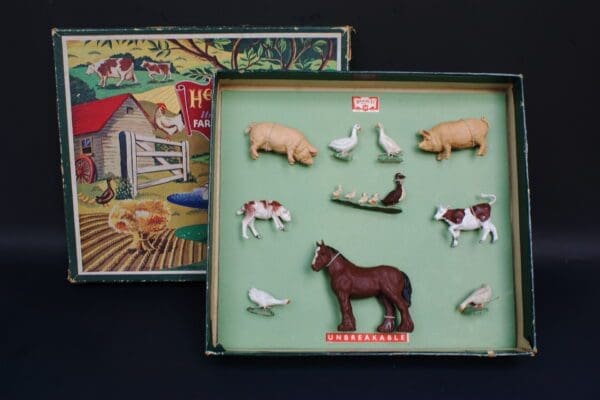 SOLD Herald Farm Animals - Early Box Set