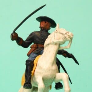 SOLD Timpo ACW Mounted Union Officer with Sword & Pistol
