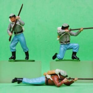 SOLD Britains "Eyes Right" Confederates with Butternut