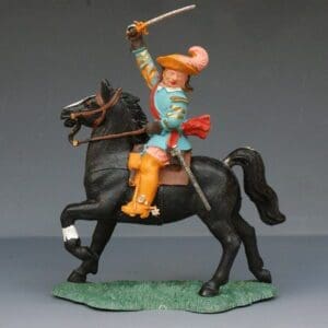 SOLD ECW Cavalier Officer, Mounted (Scarce Colour)