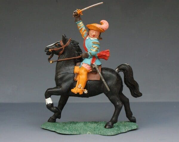 SOLD ECW Cavalier Officer, Mounted (Scarce Colour)