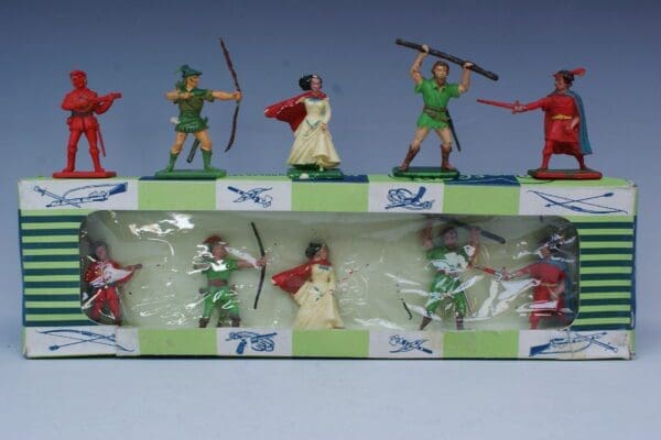 SOLD Crescent Robin Hood Box Set + Loose Set
