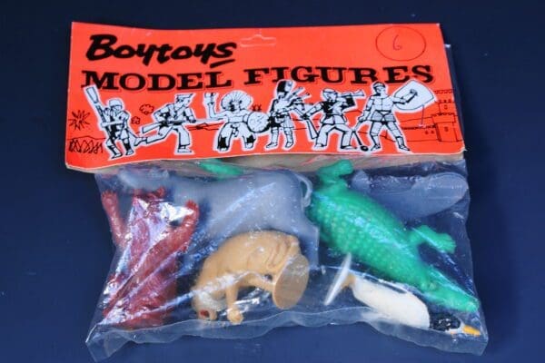 SOLD Charbens Boytoys Zoo Animals Header Card