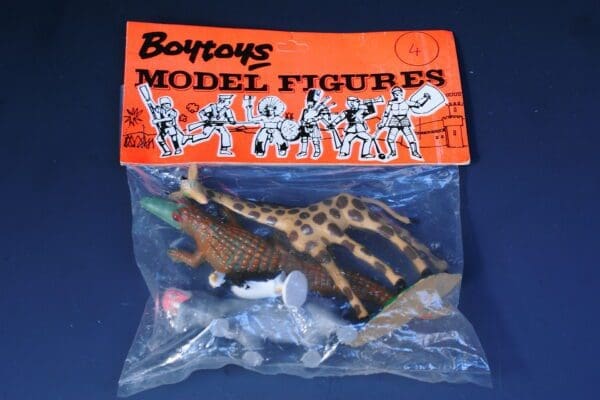 SOLD Charbens Boytoys Zoo Animals Header Card #2