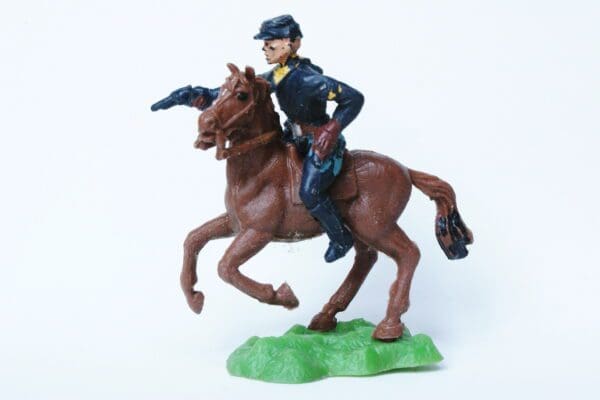 SOLD Crescent ACW Mounted Union Sergeant Firing Pistol