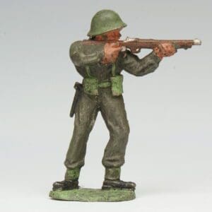 SOLD Kentoys British Army Figure Standing Firing - Scarce!