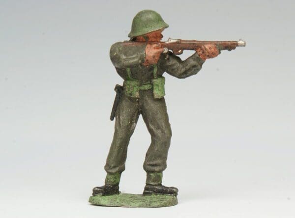 SOLD Kentoys British Army Figure Standing Firing - Scarce!