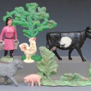 SOLD Speedwell Farmyard Models Raspberry Pink Milkmaid