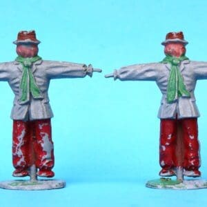 SOLD Timpo Farm Scarecrow - Matching Paint Scheme!