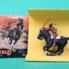 SOLD Herald Mounted Indian with Bow and Arrow