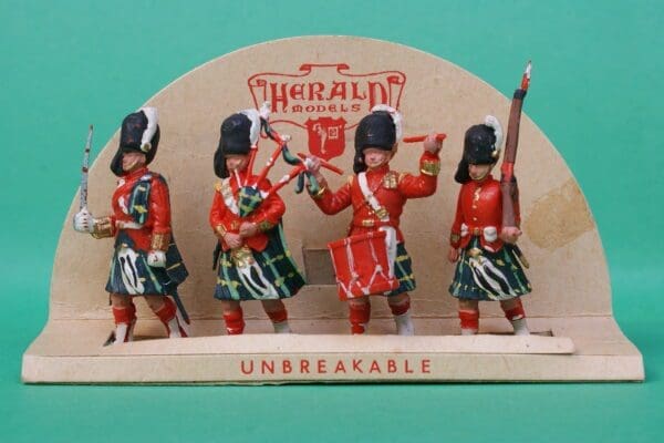 SOLD Herald Zang Gordon Highlanders Display Card