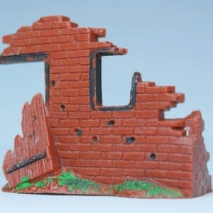 SOLD Hilco "War Games" Series - Destroyed Building Accessory
