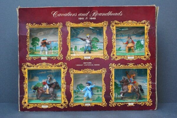 SOLD Britains Cavaliers & Roundheads Picture Gallery Box