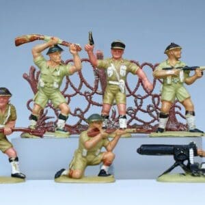 SOLD Charbens British 8th Army & RARE Barbed Wire!