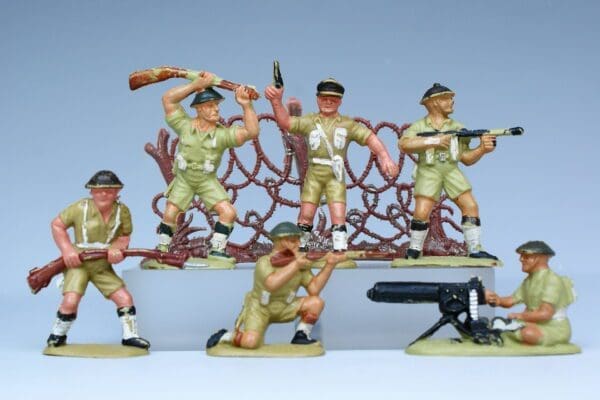 SOLD Charbens British 8th Army & RARE Barbed Wire!