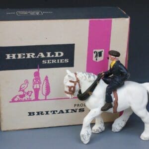 SOLD Britains Draught Horse & Rider, Boxed