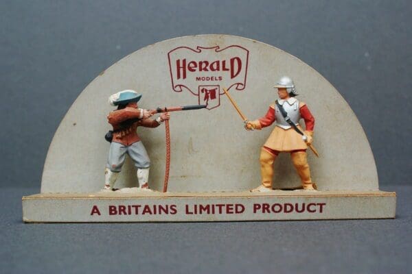 SOLD ECW Roundheads & Cavaliers Carded Display Set