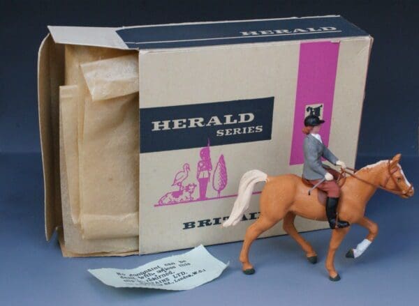 SOLD Britains Female Rider & Horse Mint Boxed