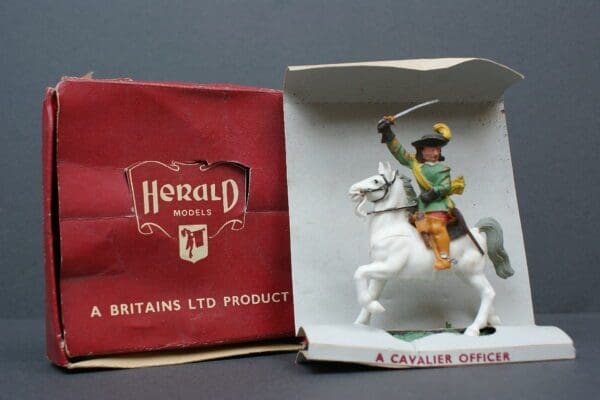 SOLD ECW Cavalier Officer, Mounted - Boxed