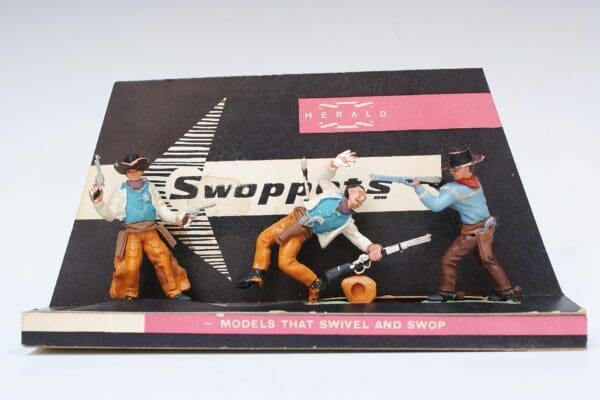 SOLD Swoppet Cowboys 1st Issue Display Card #1