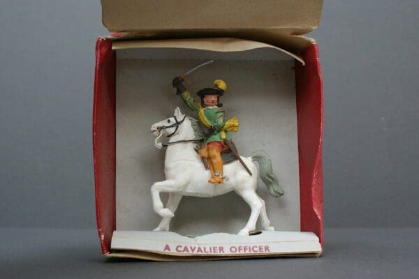 SOLD ECW Cavalier Officer, Mounted - Boxed - Image 3