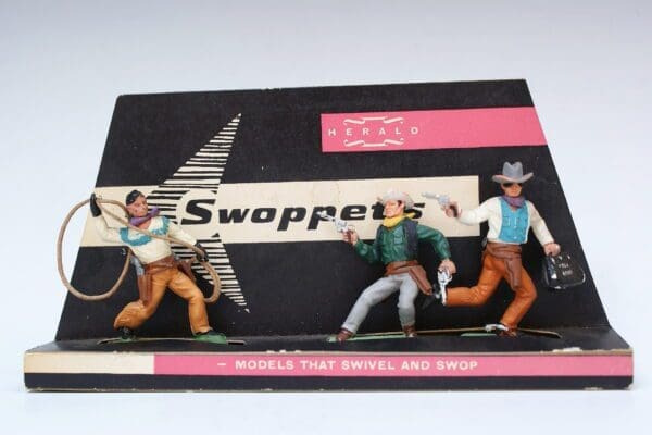 SOLD Swoppet Cowboys 1st Issue Display Card #2