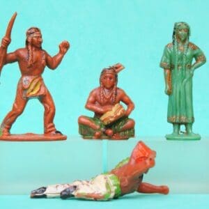 Timpo Early Indians from the Lead Moulds