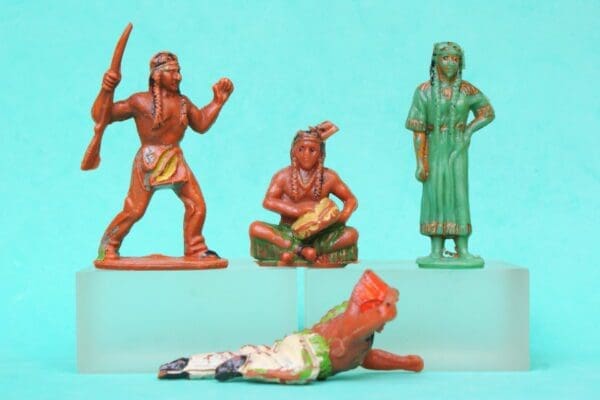 Timpo Early Indians from the Lead Moulds