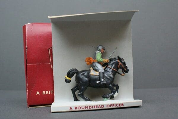 SOLD ECW Mounted Roundhead Officer - RARE Colour