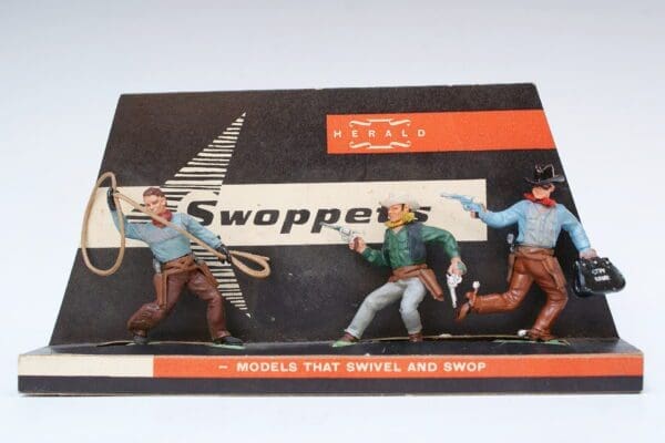 SOLD Swoppet Cowboys 1st Issue Display Card #3