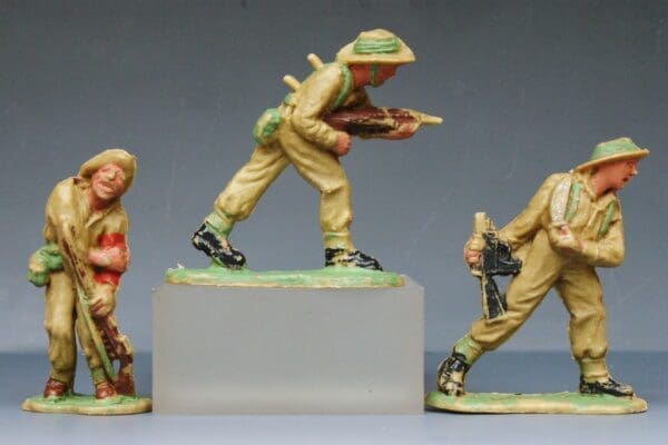 SOLD Trojan Australians Sand Plastic