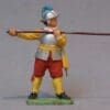 SOLD ECW Roundhead Pikeman - YELLOW Plastic