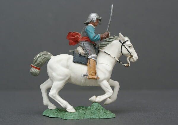 SOLD ECW Mounted Roundhead Officer - WHITE Horse