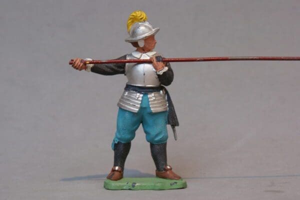 SOLD ECW Roundhead Pikeman - NAVY Plastic