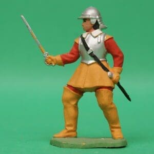 SOLD ECW Roundhead Trooper - Tan Plastic!
