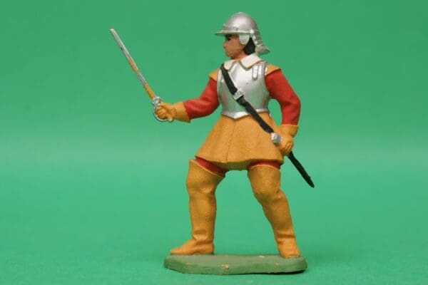 SOLD ECW Roundhead Trooper - Tan Plastic!