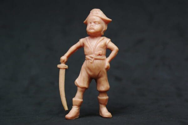 Poplar Plastic 60mm Pirate Boy - RARE!
