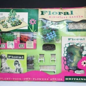 SOLD Floral Garden Medium Box Set Rock Pool