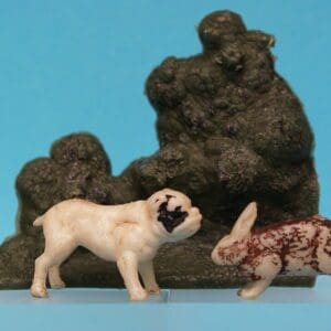 SOLD Hilco Farmyard Bulldog and RARE Rabbit